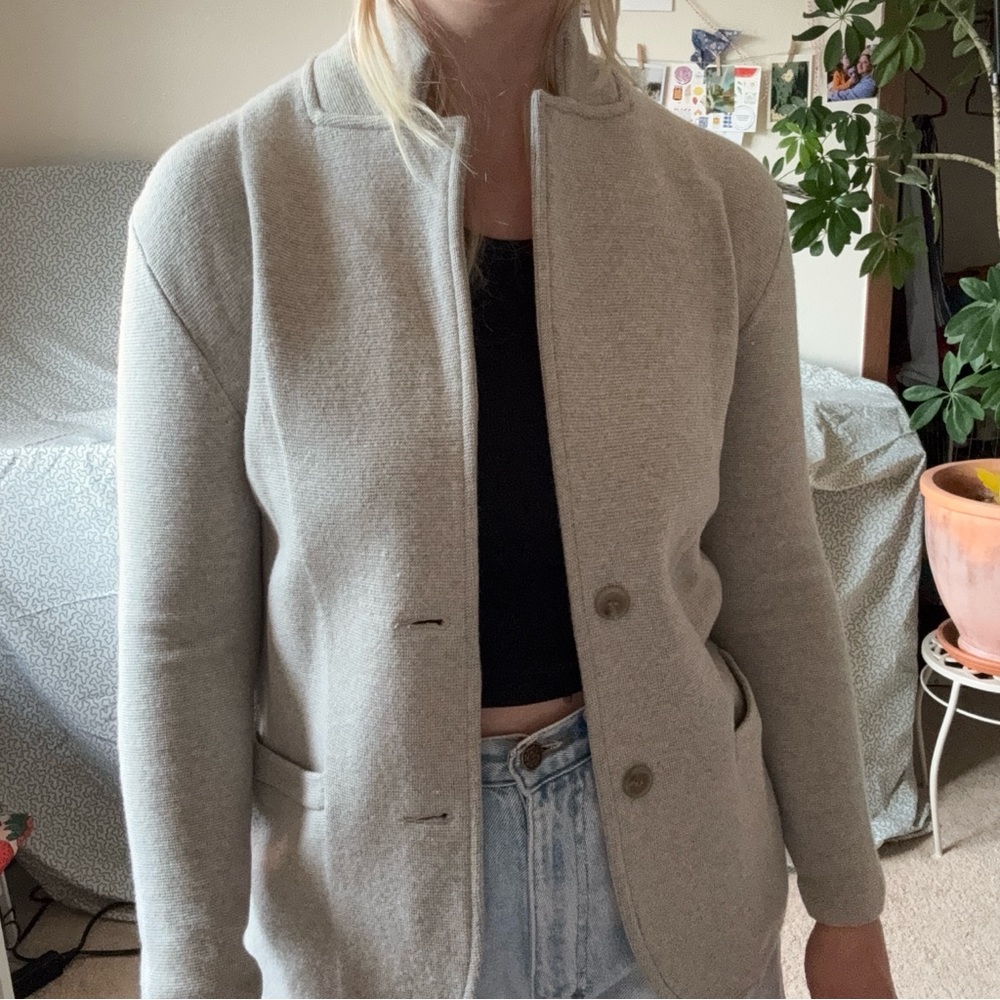 J. Crew Sweater Blazer